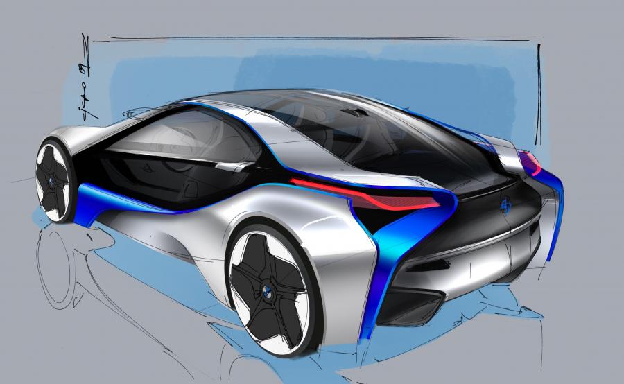  BMW Vision EfficientDynamics Concept 2009 года  (фото 199 из 206)